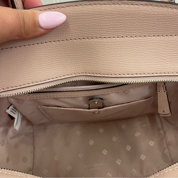 Kate Spade Sydney Medium Satchel Leather Bag in Pink Vellum - Picture 7 of 8